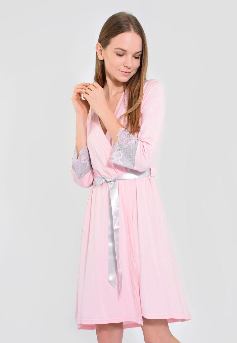

Халат N.EL. 980-90 XXL розовый 42550
