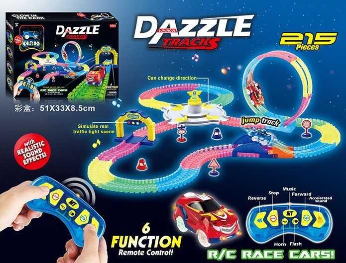 

Автотрек на р/у Dazzle tracks, 215 деталей