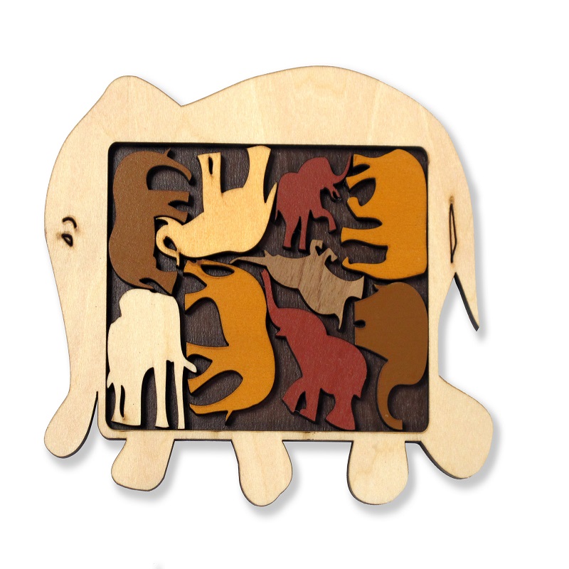 

Игра-головоломка Constantin Puzzle «Парад слонов»