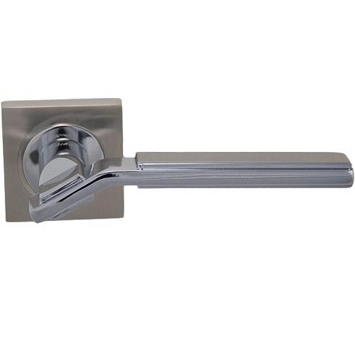 

Ручка дверная Siba Odessa Z59 0 22 07 никель матовый/ хром