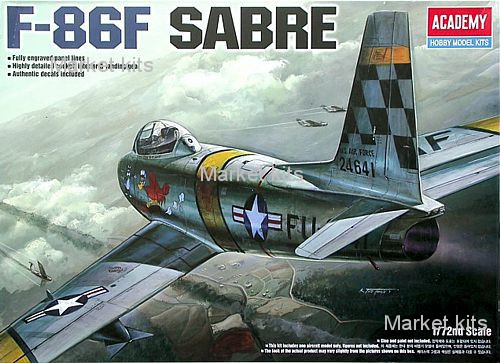 

Истребитель F-86F "Sabre" 1:72 ACADEMY (AC12449)