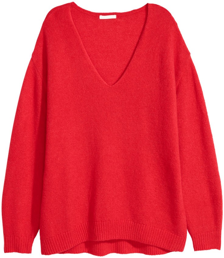 

Пуловер H&M 0535488  Красный, Пуловер H&M 0535488 XS Красный