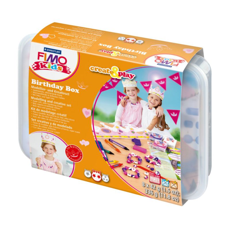 

Набор пластики Fimo Kids Принцесса 8 цветов по 42г