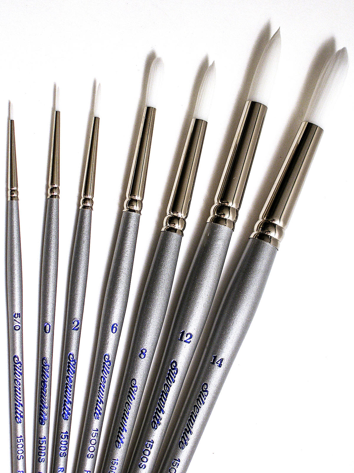 

Кисть синтетика Silver Brush soft 1500S Silverwhite №10 (7мм)