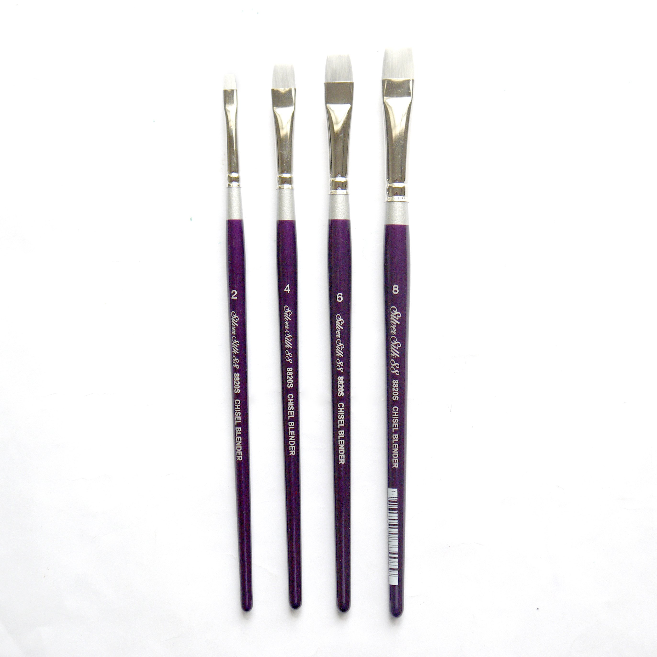 

Кисть синтетика 8820S Silver Silk 88 №8