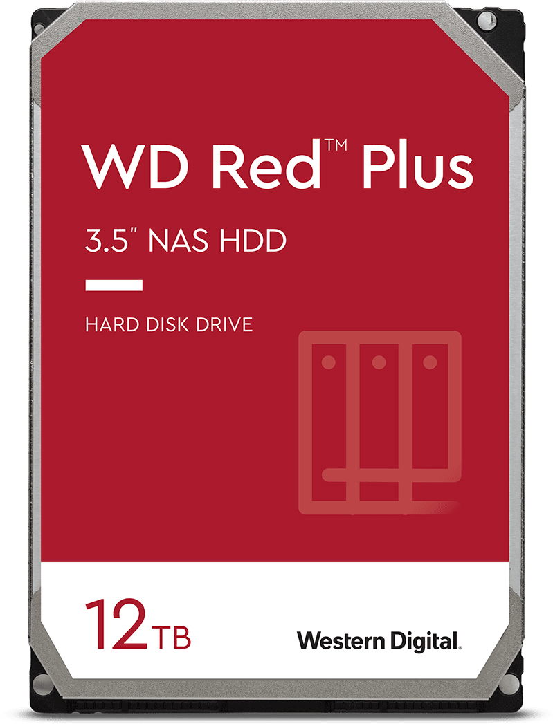 

Жесткий диск Western Digital Red Plus 12TB 7200rpm 256МB WD120EFBX 3.5 SATA III