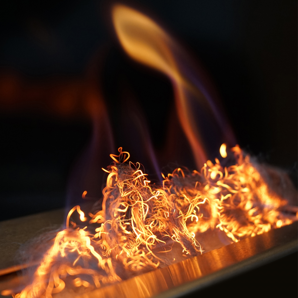 

Жаростійке волокно Kratki GLOW FLAME
