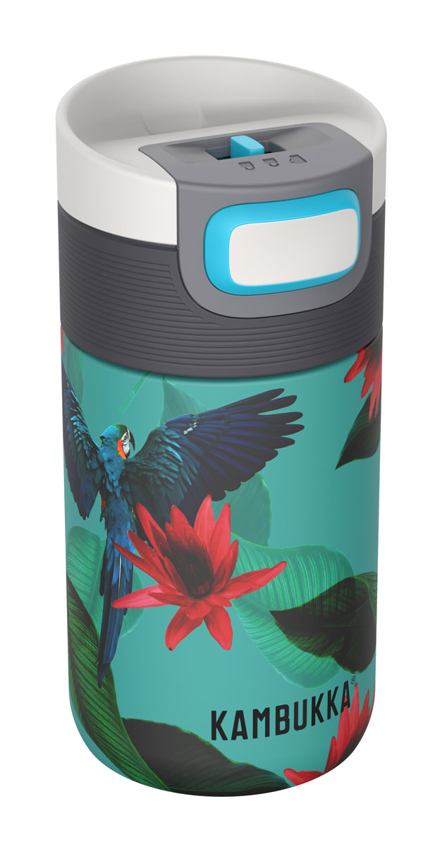 

Термокружка Kambukka Камбукка Etna 300 мл Parrots бирюзовая (11-01014)
