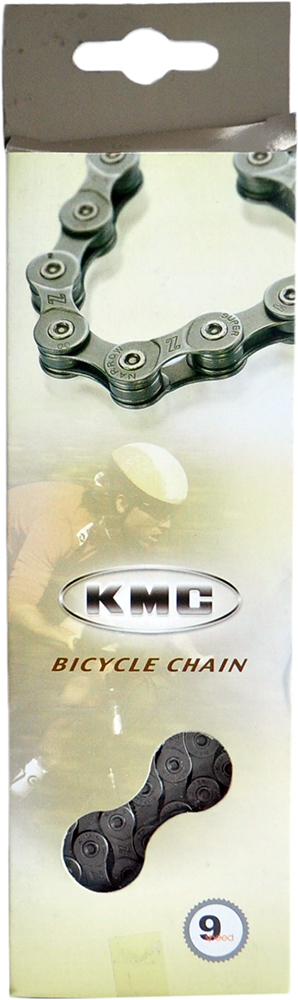 

Цепь велосипедная KMC Z99 1/2х11/128х116L 9 ск. Серая (00818)