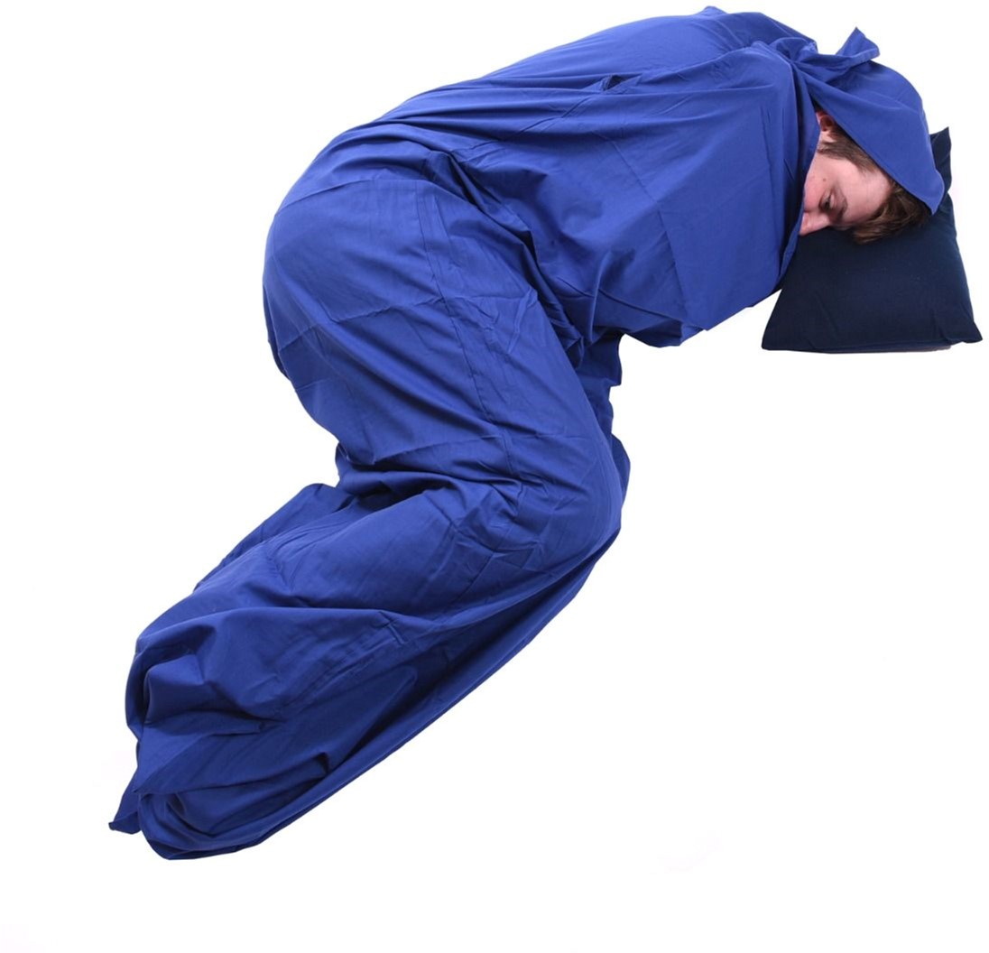 

Вкладыш для спальника Trekmates Polycotton Sleeping Bag Liner Hotelier TM-004073 Navy (015.0803)