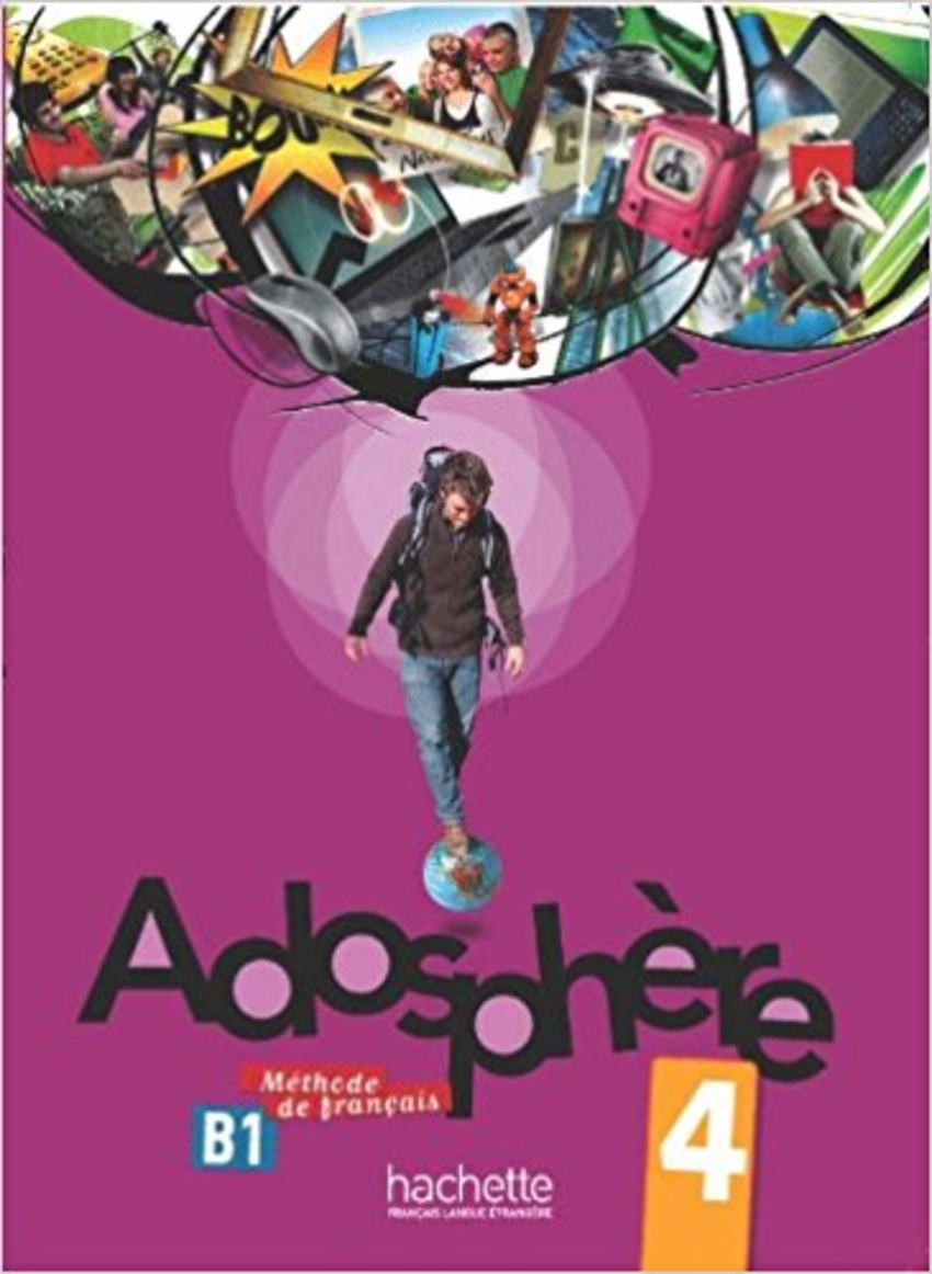 

Книга Adosphère 4 Livre de l'élève + CD