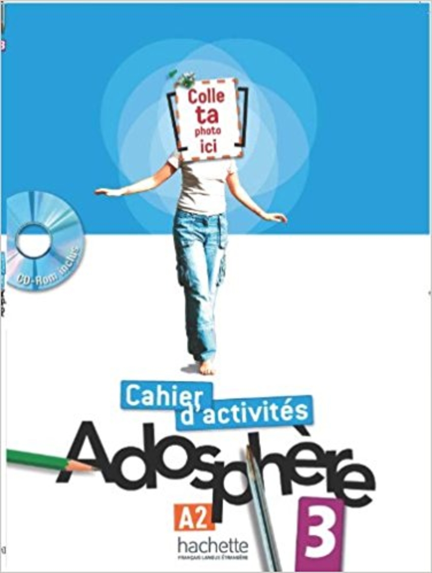 

Книга Adosphère 3 Cahier d'activités + CD-Rom