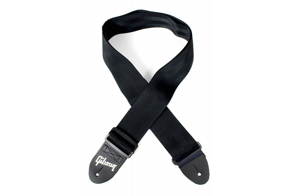 

Ремень гитарный Gibson ASGSB-10 REGULAR STYLE 2 SAFETY STRAP JET BLACK