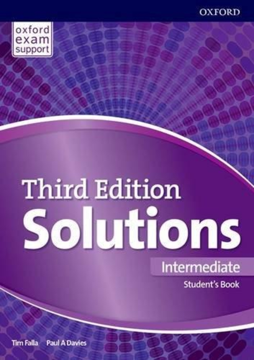 

Книга Solutions 3rd ed intermediate Student's Book