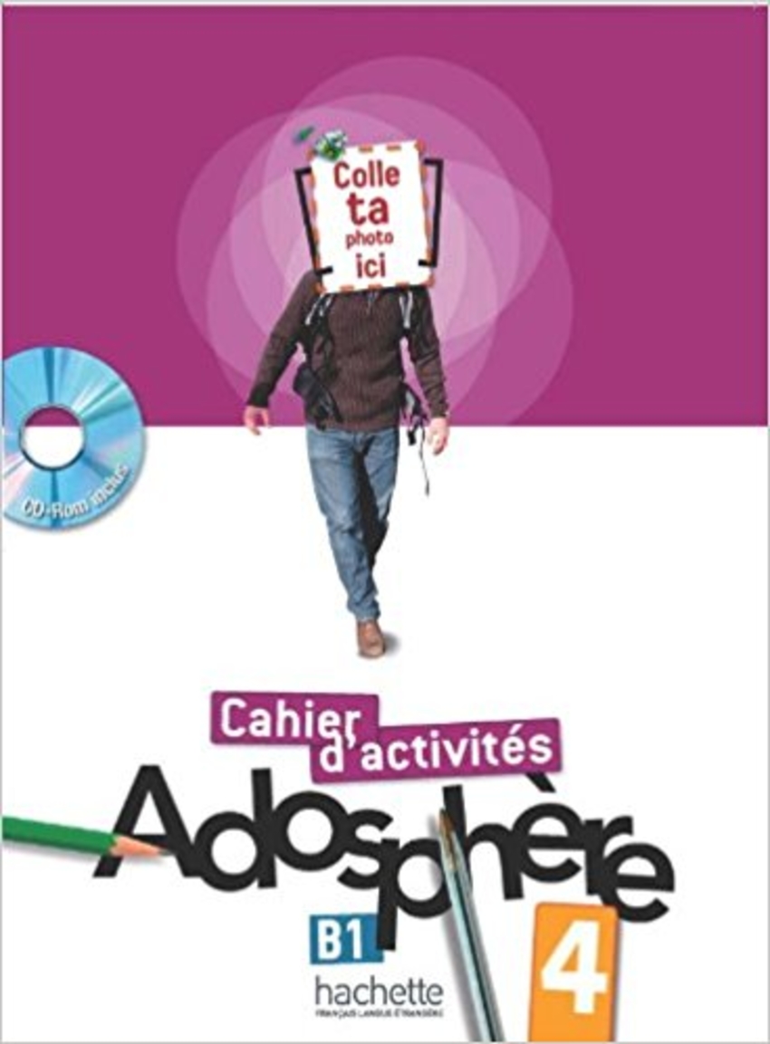 

Книга Adosphère 4 Cahier d'activités + CD-Rom