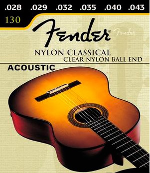 

Струны для классической гитары Fender 130