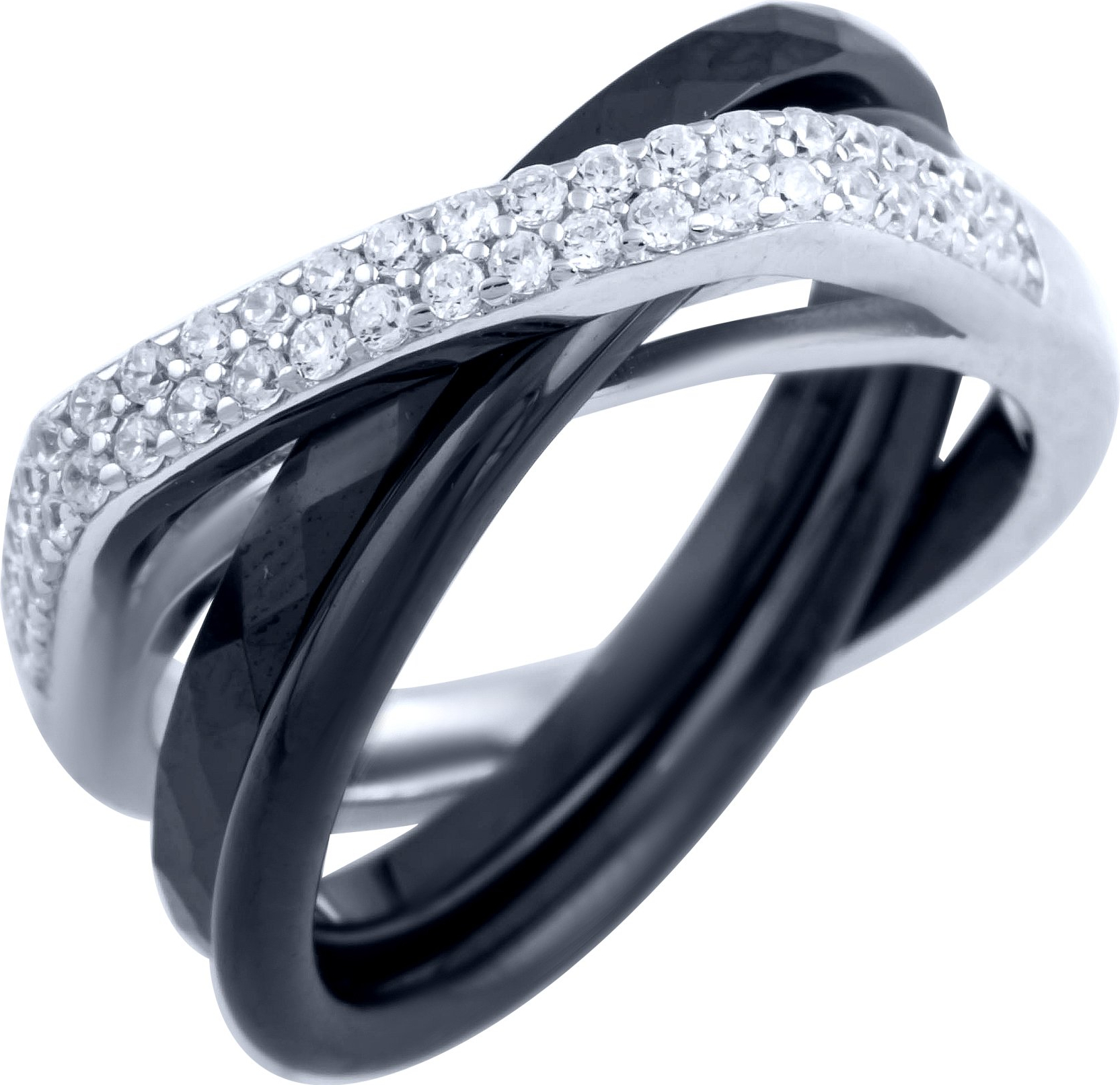 

Серебряное кольцо SilverBreeze с керамикой 1903988 17 размер, 17 размер