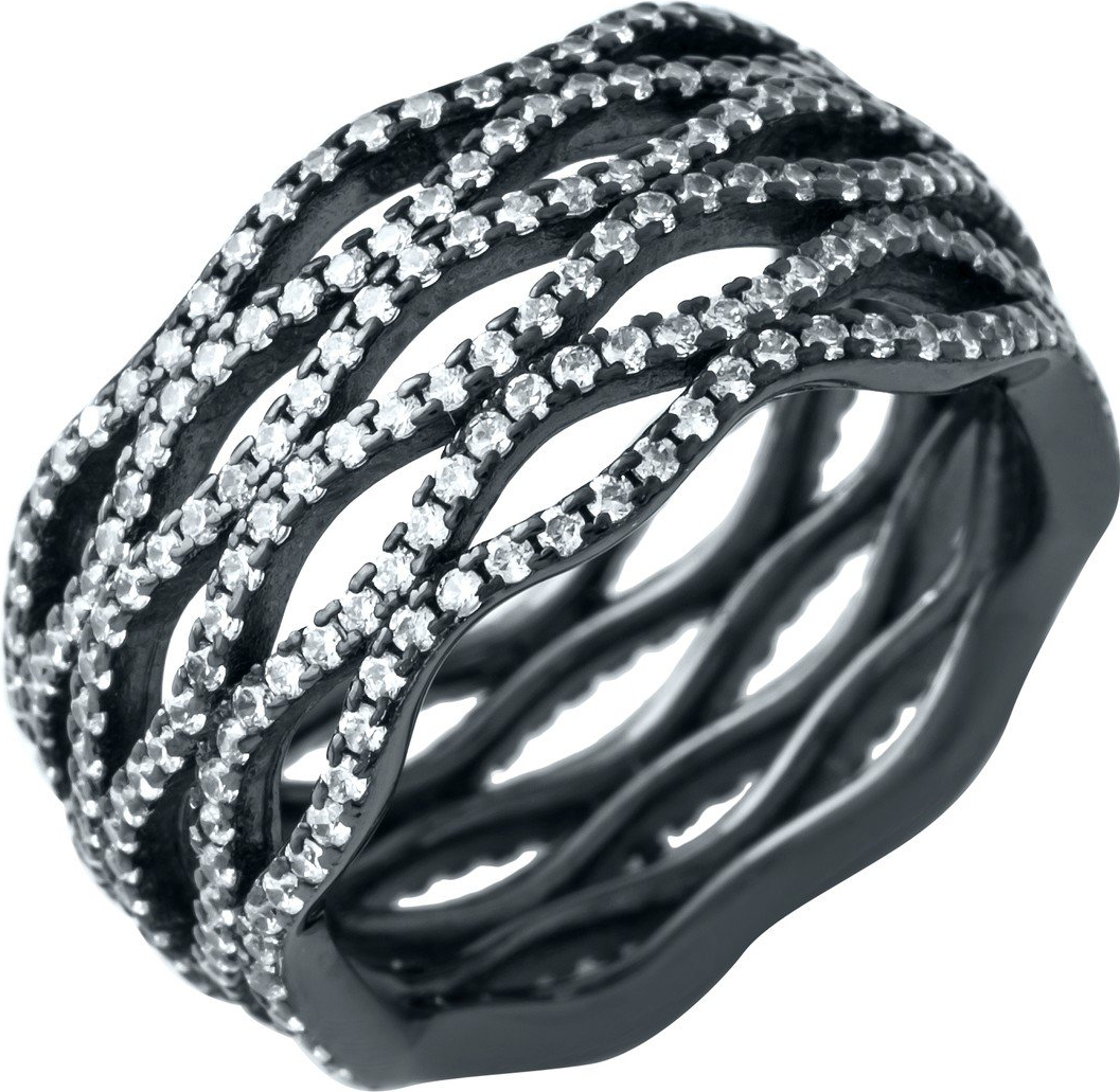 

Серебряное кольцо SilverBreeze с фианитами 1918708 17 размер, 17 размер