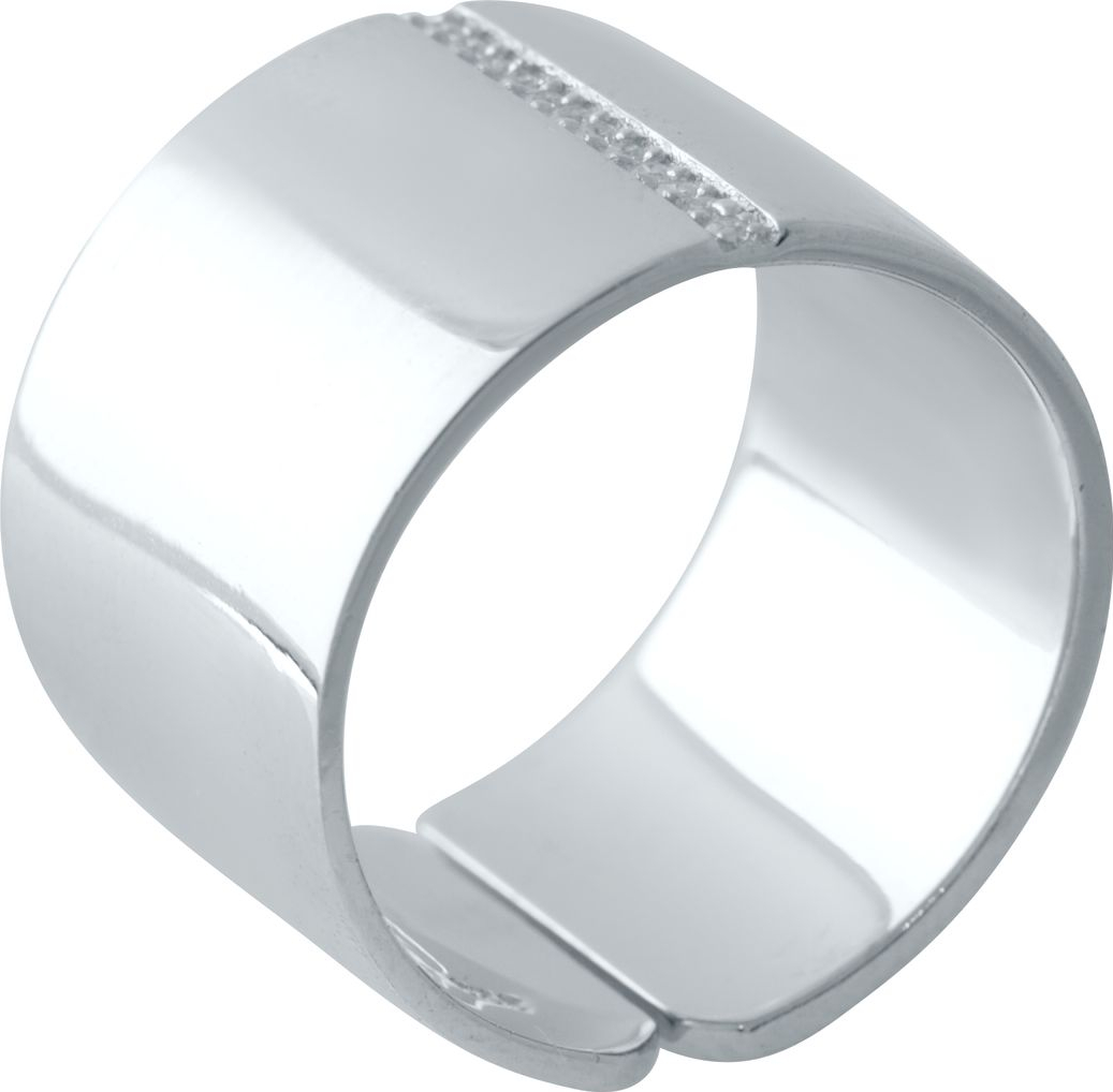 

Серебряное кольцо SilverBreeze с фианитами 2029502 16.5 размер, 16.5 размер