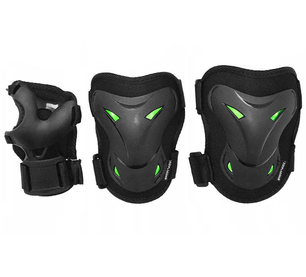 

Комплект защитный SportVida SV-KY0004-L Size L Black/Green