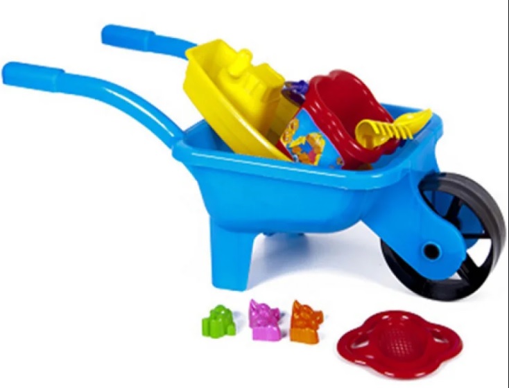 

Тачка с лодочкой и песочным набором Kinderway 01-127