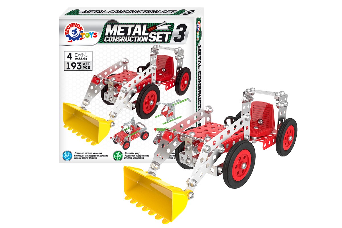 

Конструктор металлический Технок 6412