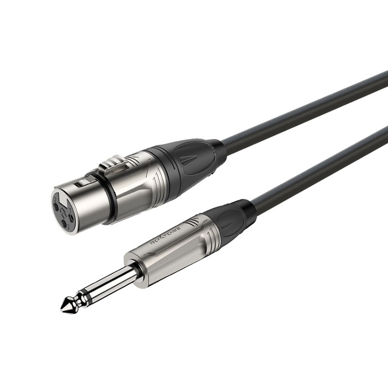 

Микрофонный кабель Roxtone DMXJ210L5, XLR - Jack, 2x0.22, 5 м