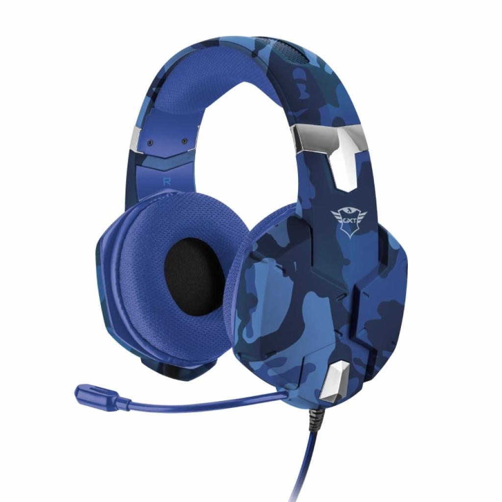 

Наушники Trust GXT 322B Carus Gaming Headset for PS4 3.5mm BLUE (23249)