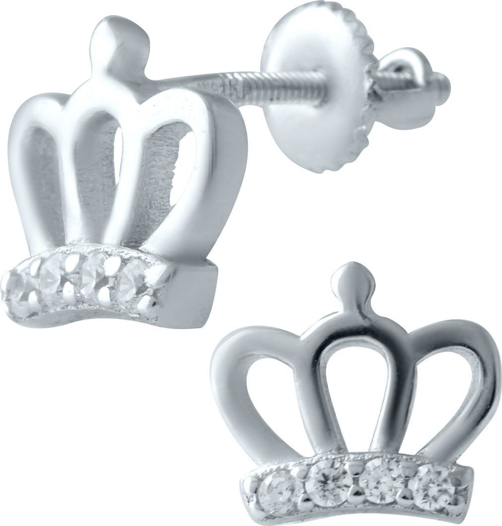 

Серебряные серьги SilverBreeze с фианитами 1913666, размер