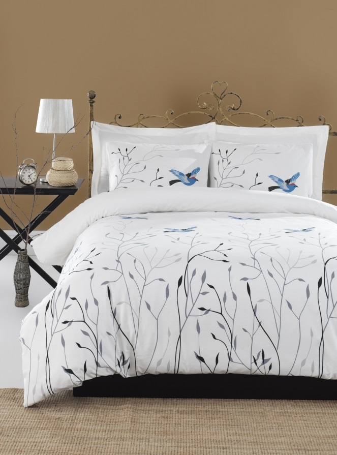 

Комплект постельного белья Lotus Home Perfect Ranforce Birds 160x220 (svt-2000022267151)