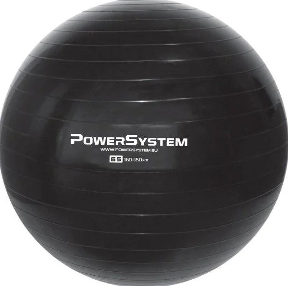 

Мяч для фитнеса и гимнастики Power System PS-4012 Pro Gymball 65 cm Black
