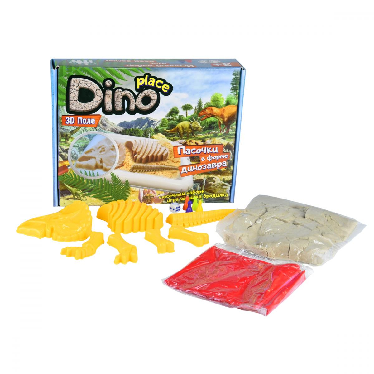 

Настольная игра для маленьких палеонтологов «Dino place» Strateg (51202)