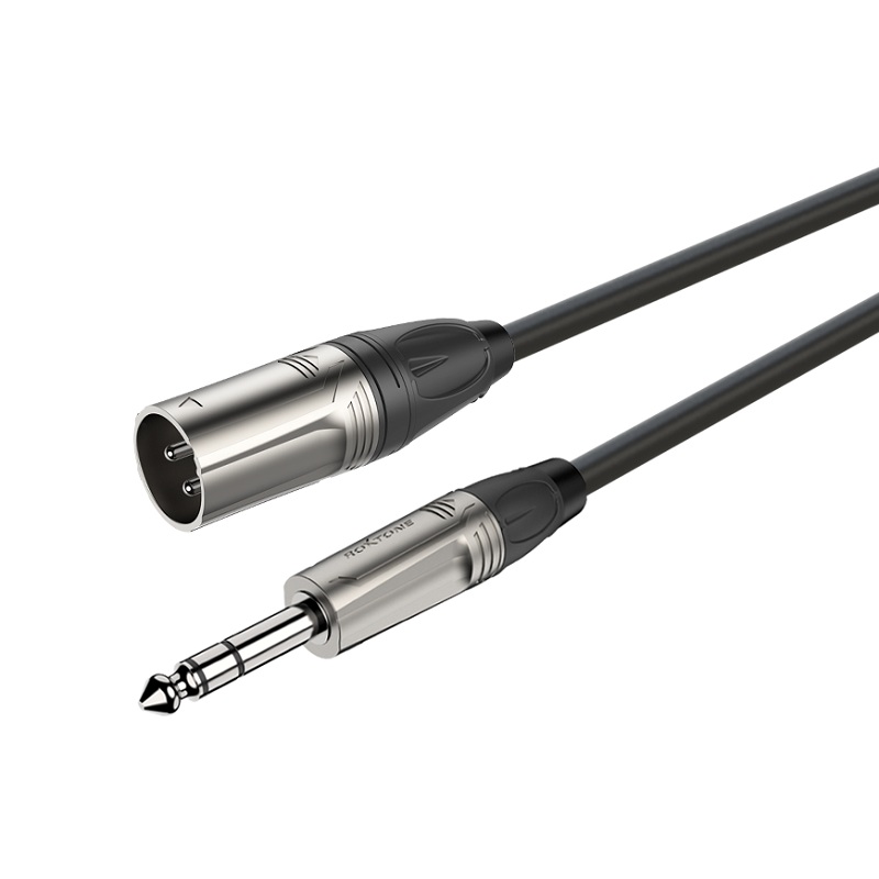 

Микрофонный кабель Roxtone DMXJ260L10, XLR - Jack, 2x0.22, 10 м