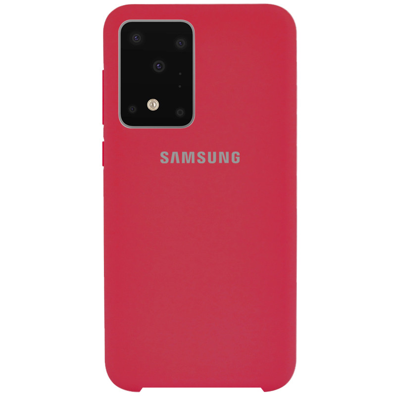 

Чехол Epik Silicone case для Samsung Galaxy S20 Ultra Rose Red