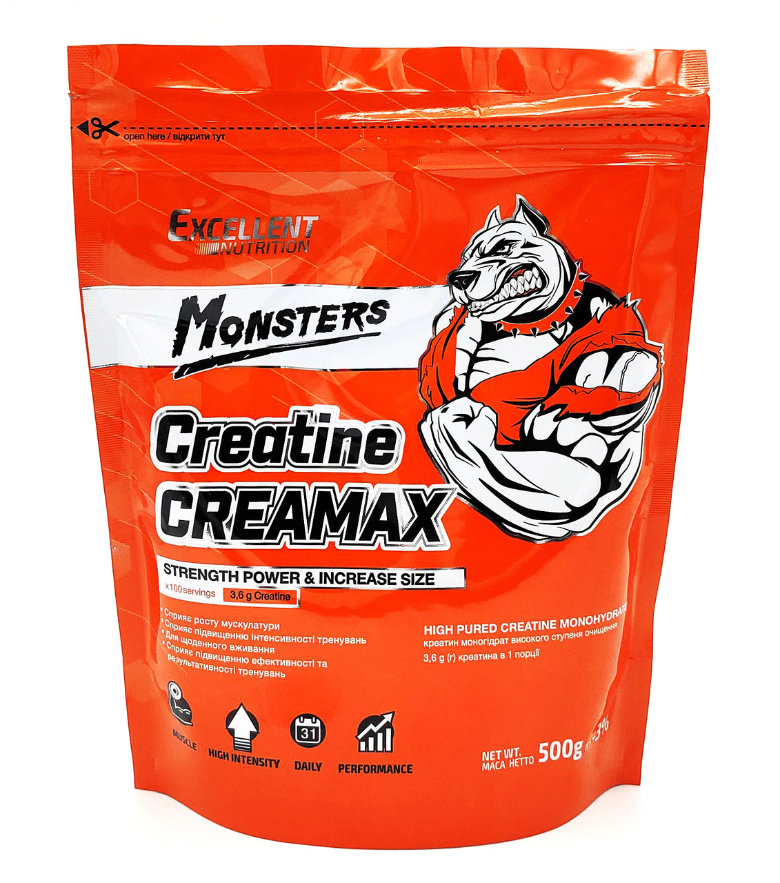 

Monsters Creatine Creamax 500 g