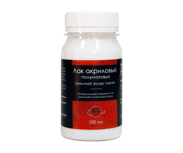 

Лак Таир акриловый полуматовый 100 мл (1201312)