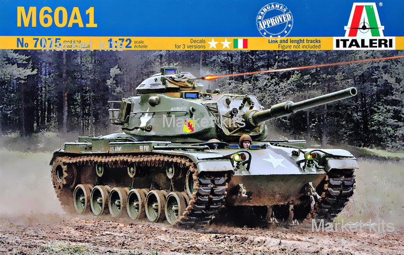

Танк M60A1 1:72 ITALERI (IT7075)