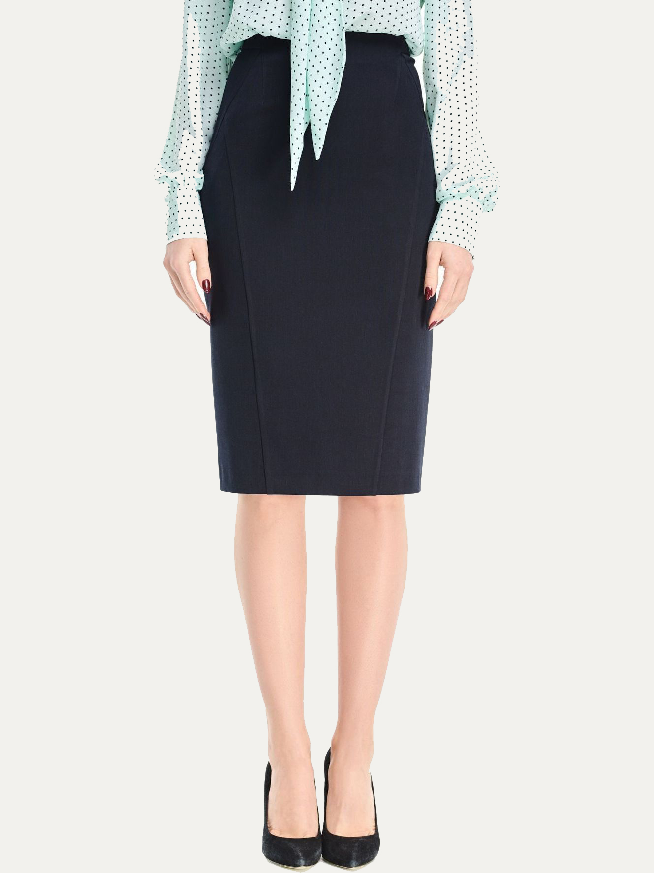 

Юбка Natali Bolgar 1030/MAD-77 34 Синяя