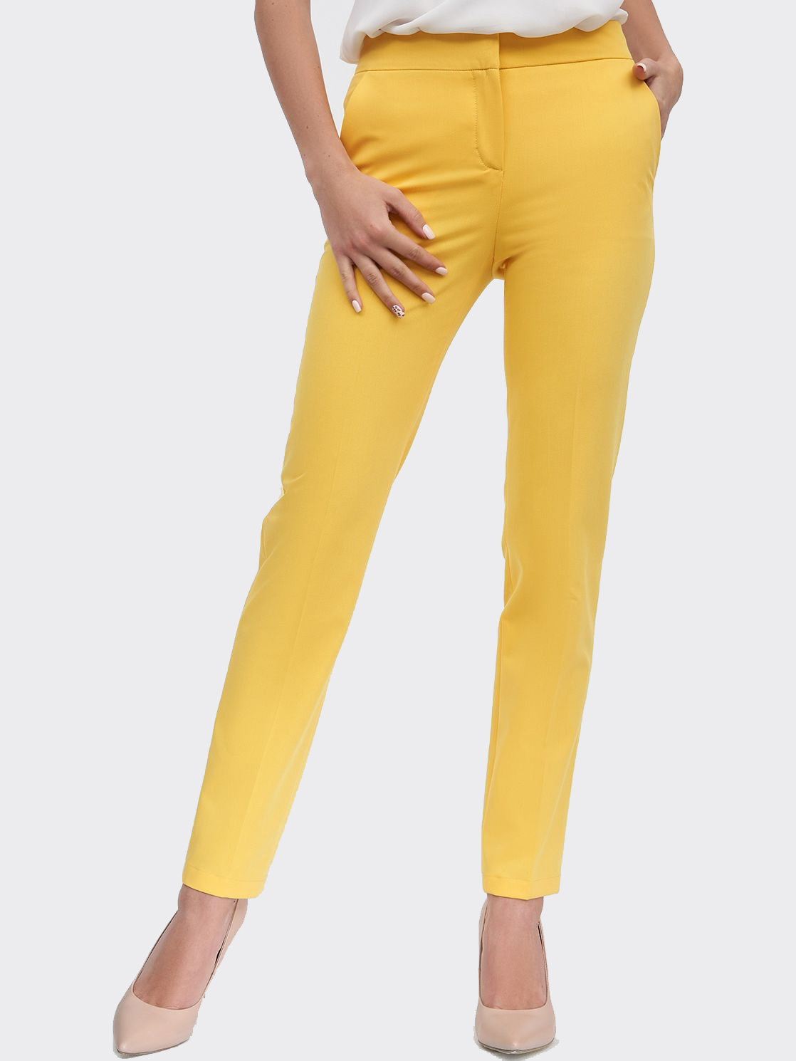 

Брюки Natali Bolgar 18212/MAD-259 34 Желтые