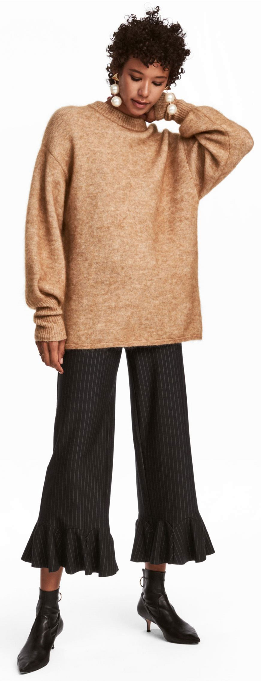 

Брюки H&M KK5578206 32 Черные