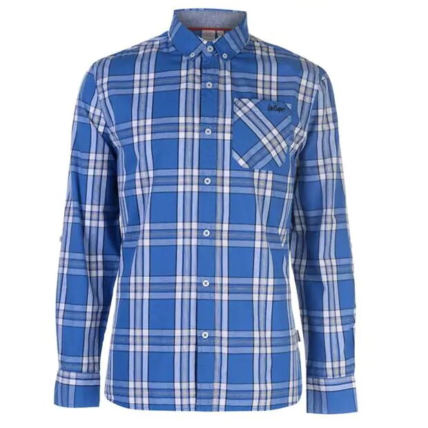 

Рубашка Lee Cooper 558427-91 M Blue/White/Navy