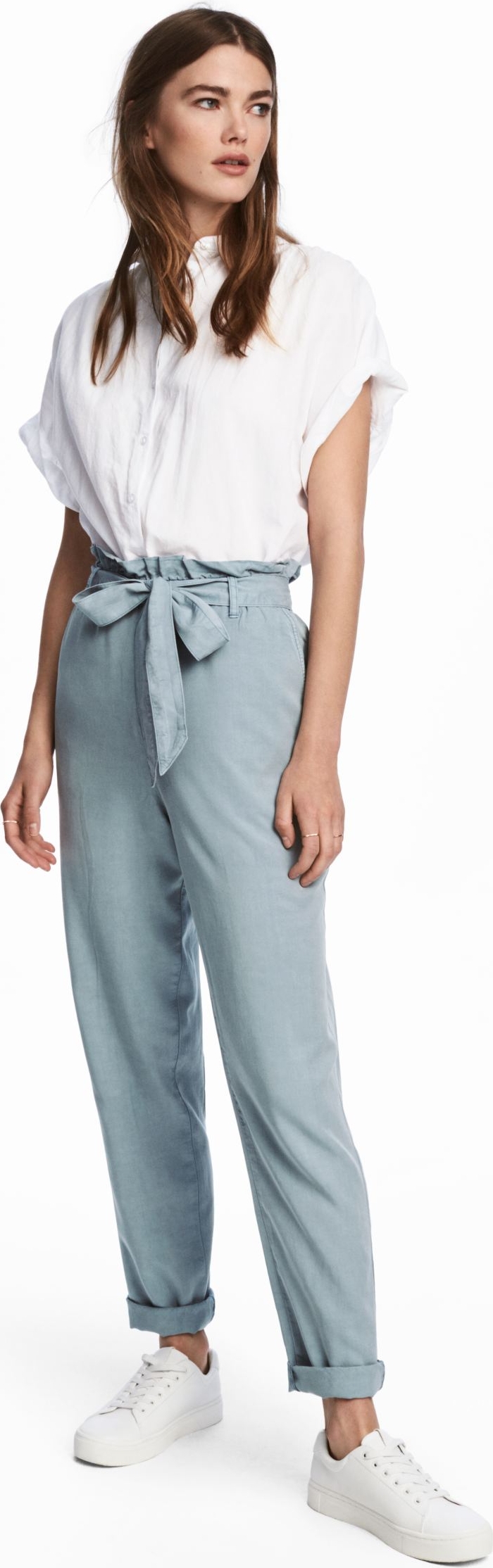 

Брюки H&M 3hm04440042 38 165/72A Голубые