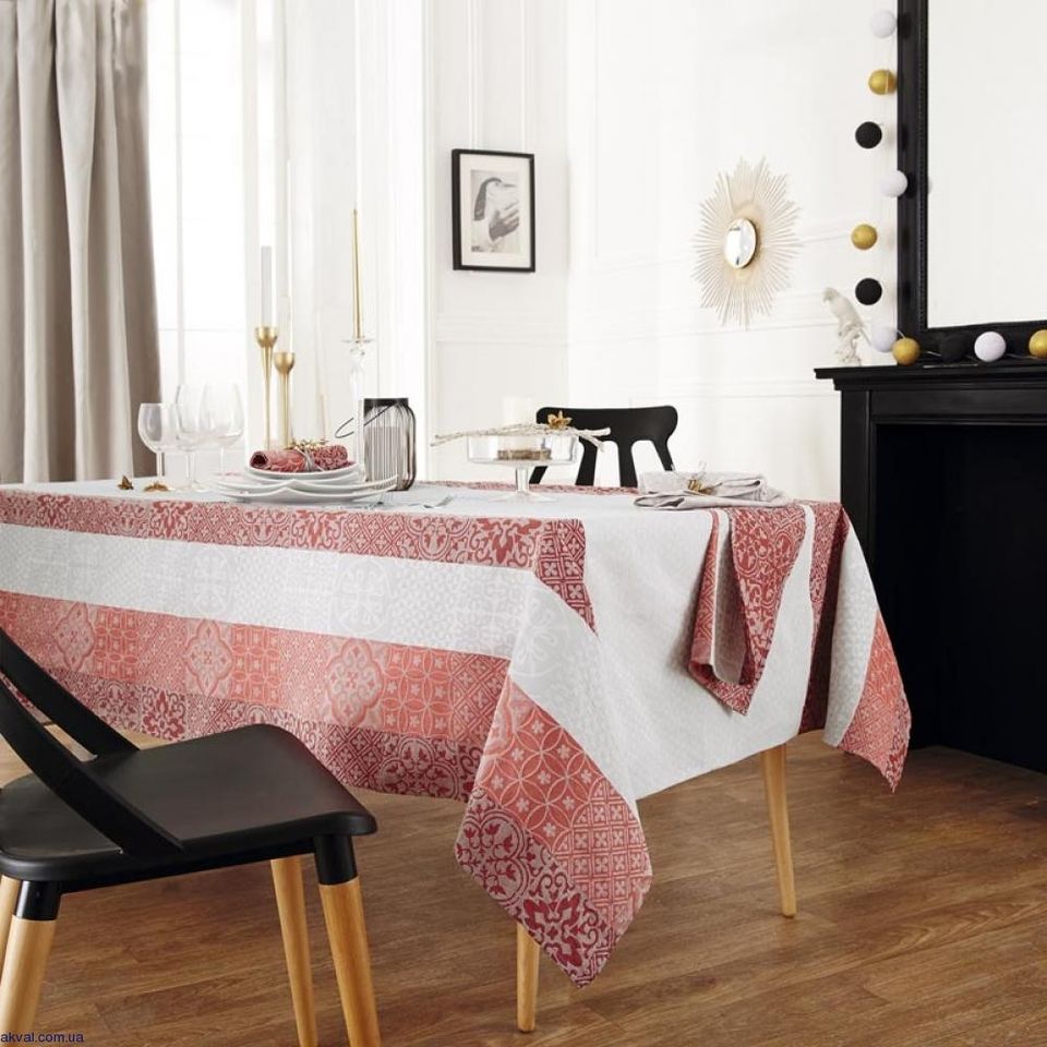 

Скатерть Tradi linge Mosaic Rubis 150х350см 1132081