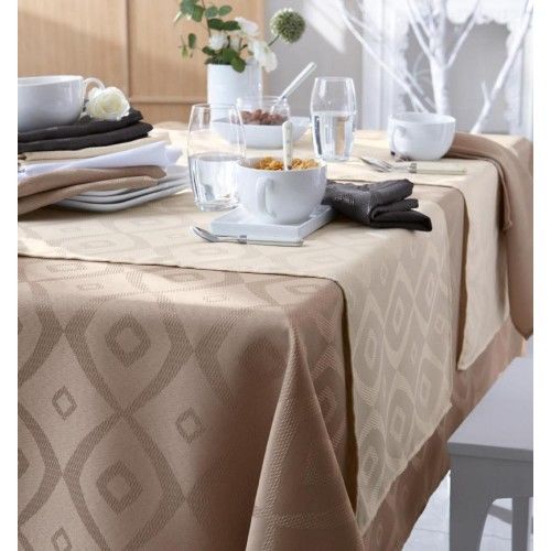 

Скатерть Tradi linge Brunch Taupe 300см 1093337