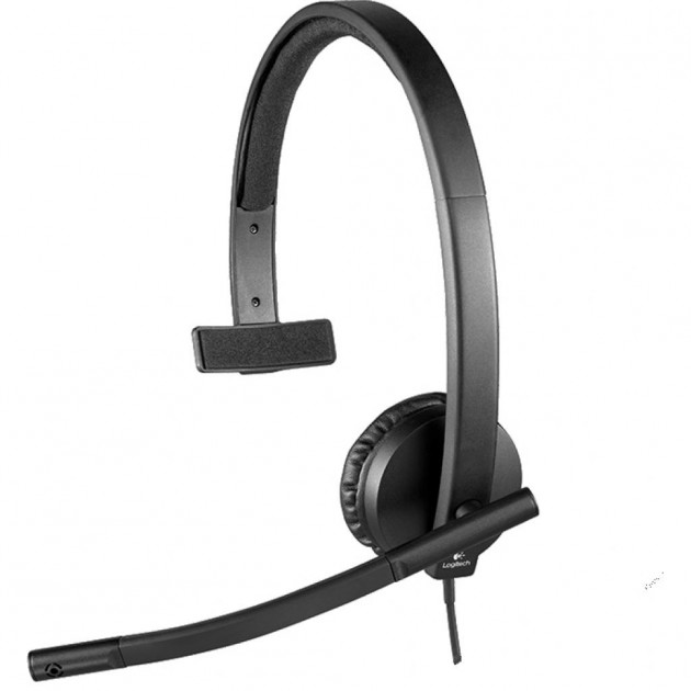 

Навушники Logitech H570e USB Headset Mono (981-000571)