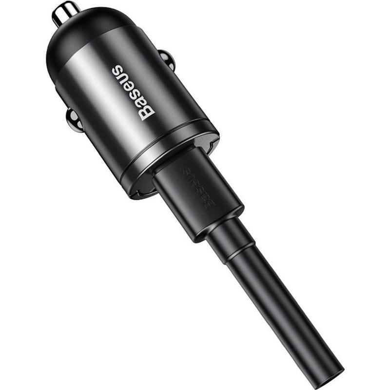 

АЗУ Baseus Tiny Star Mini Type-C + Cable Type-C-Lightning PPS QC 30W 5A 1m (TZVCHX-0G) Grey