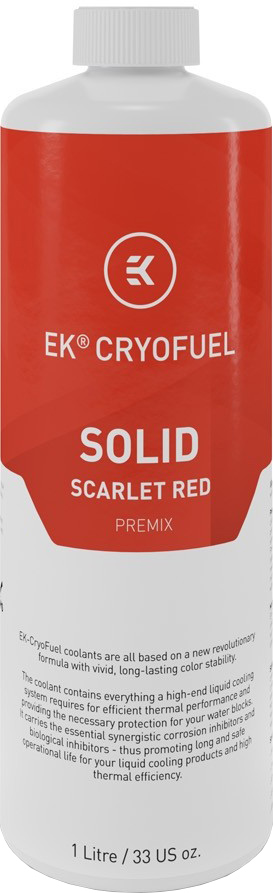 

Концентрат EKWB EK-CryoFuel Premix Solid Scarlet Red 1000 мл (3831109880333)