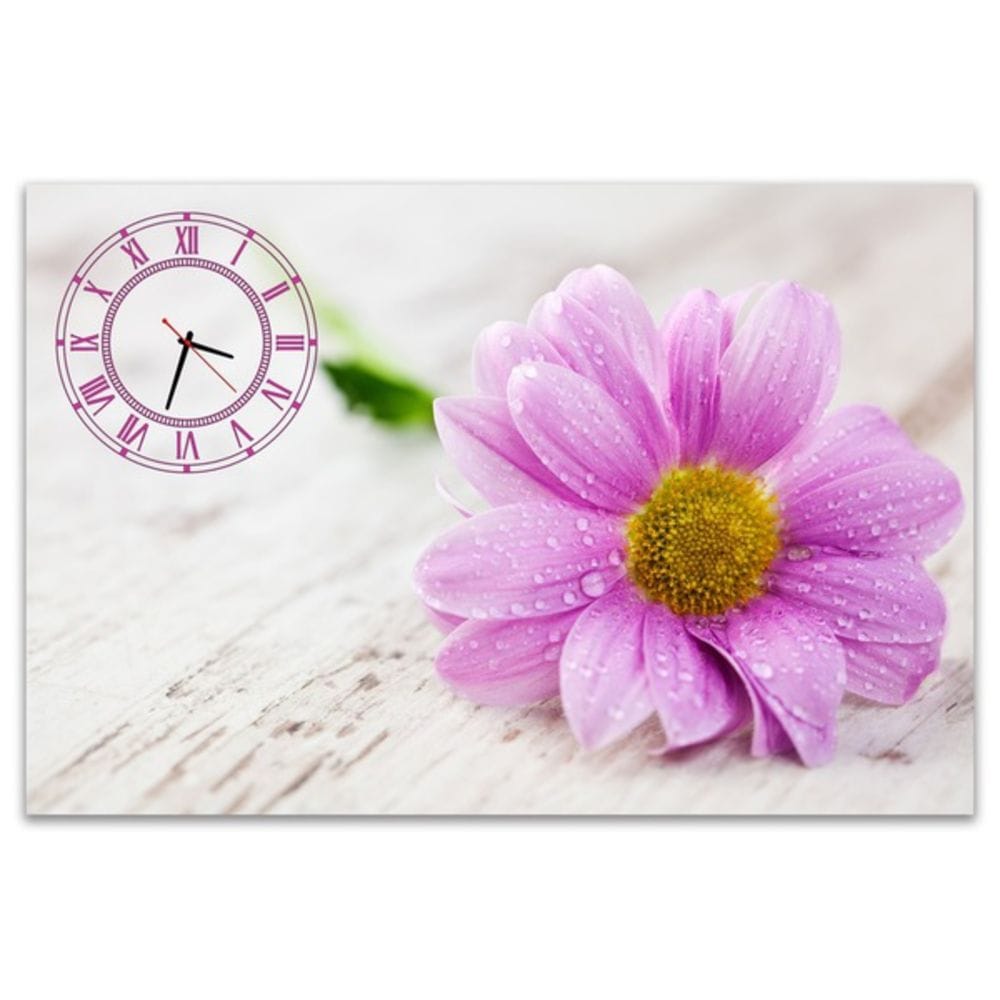 

Настенные часы IdeaClock Розовый цветок 1233126-19