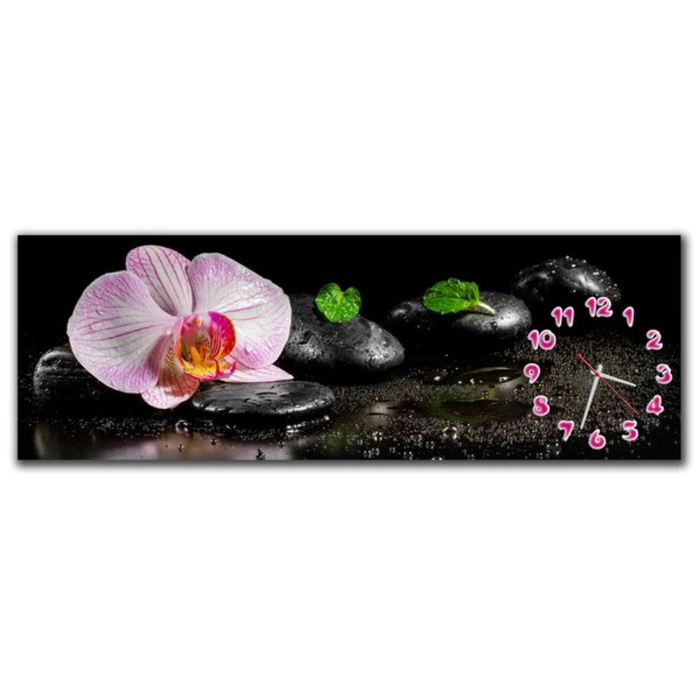 

Настенные часы IdeaClock Розовая орхидея