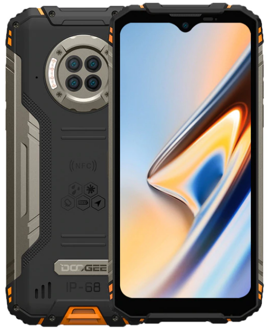 

Doogee S96 Pro 8/128 Gb orange IP68, 6.22", Helio G90, 3G, 4G, NFC